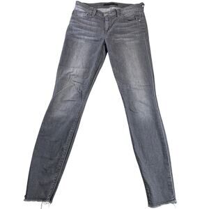 Gray Joe's Jeans 26 Davies Gray Raw Hem Whiskered